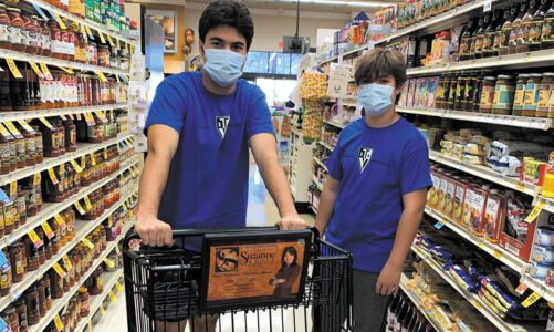 Youths help the homeless