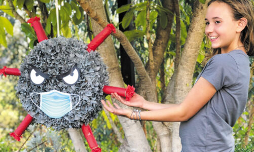 Custom piñatas: Take a swing at COVID-19