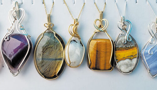 Farmer’s Market: healing stones